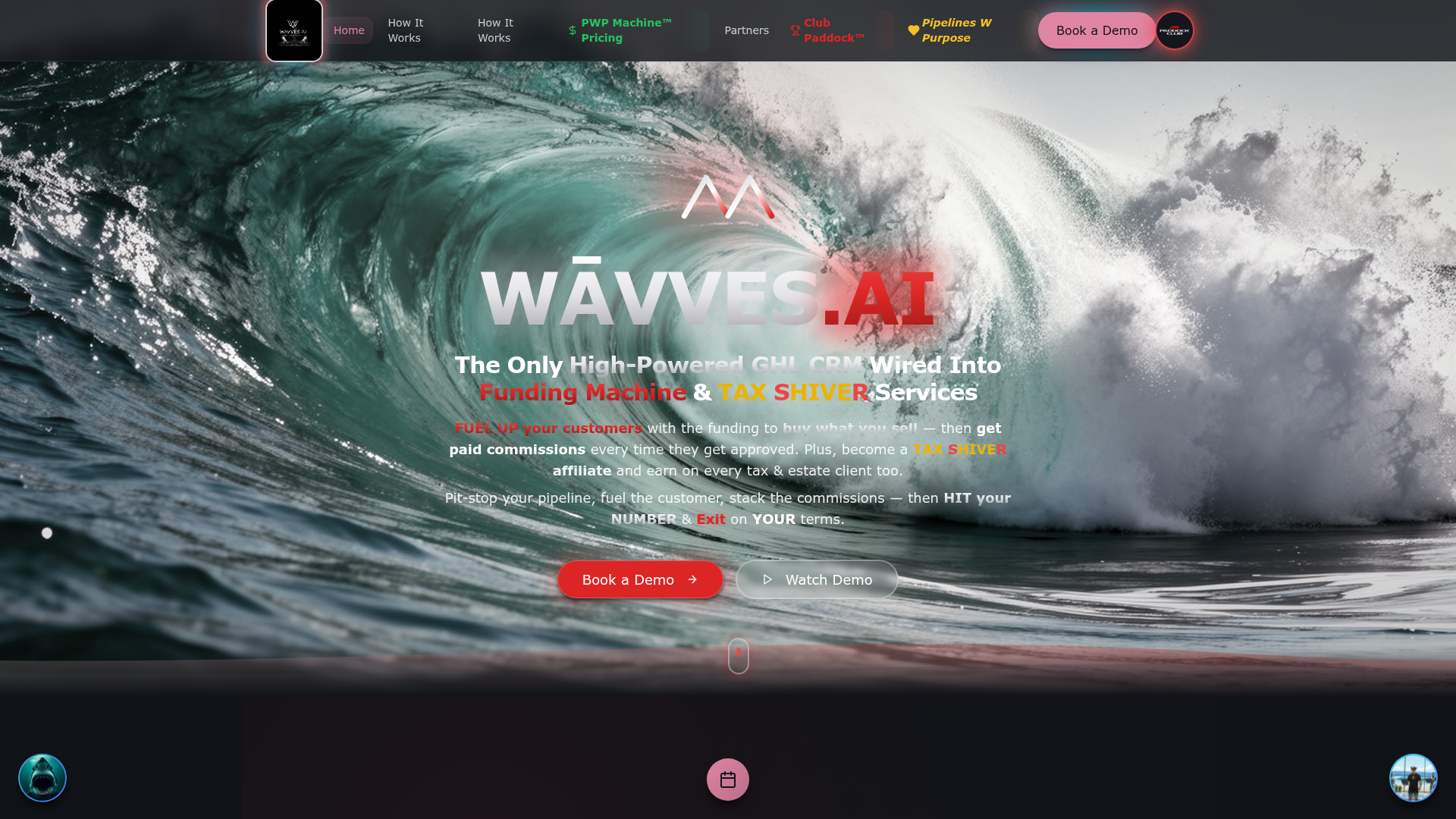 Snapshot of wāvves.ai